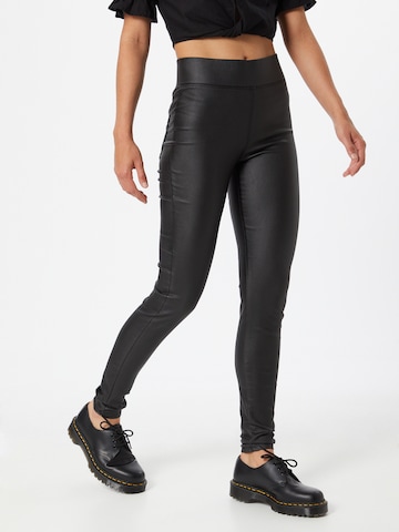 Skinny Leggings 'Shannon Cooper' de la Freequent pe negru: față