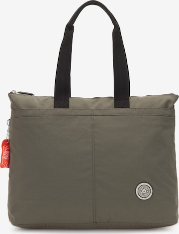 KIPLING Nákupní taška 'Chika' – zelená: přední strana