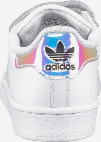 Baskets 'Superstar' ADIDAS ORIGINALS en blanc