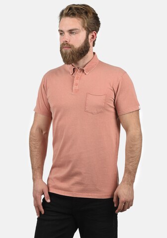 !Solid Shirt 'Pat' in Bruin: voorkant
