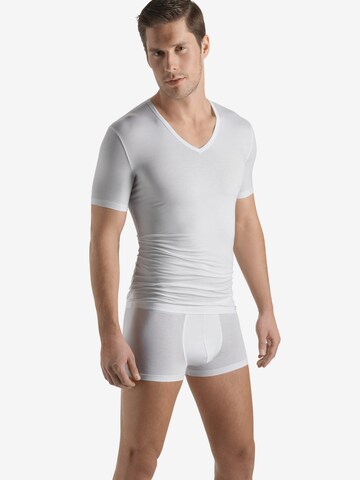 Hanro T-Shirt ' Cotton Sensation ' in Weiß: predná strana