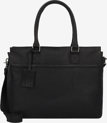 Burkely Document Bag 'Antique Avery' in Black: front