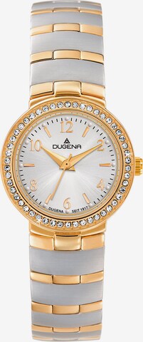 DUGENA Analog Watch in Gold: front