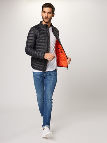 INDICODE JEANS Regular fit Between-season jacket 'Amare' in Black