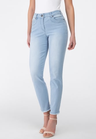 Recover Pants Skinny Jeans in Blau: Vorderseite
