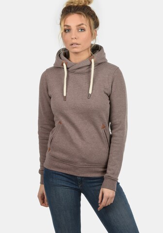 DESIRES Sweatshirt 'Vicky Hood' in Bruin: voorkant