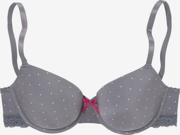 Reggiseno di s.Oliver in grigio: frontale