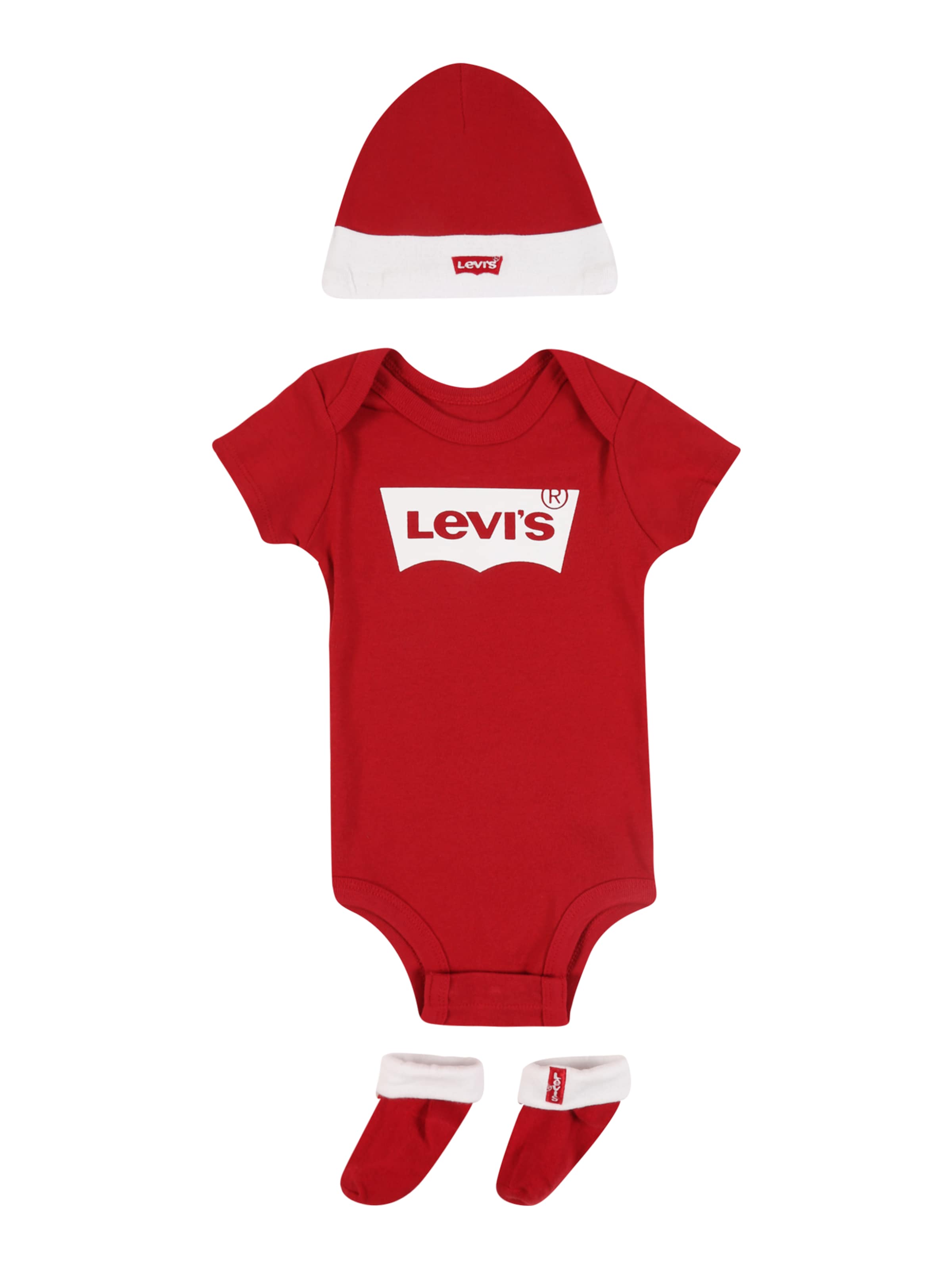 Levi's Kids Štandardný strih Body 'Classic' - Červená: predná strana