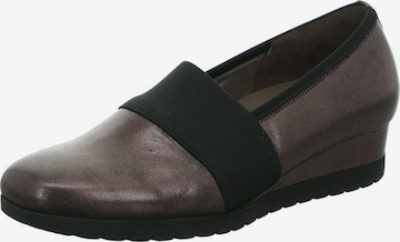 GABOR Classic Flats in Grey: front