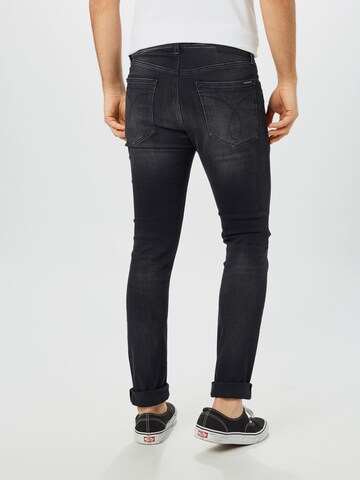 Calvin Klein Jeans Skinny Farmer - fekete