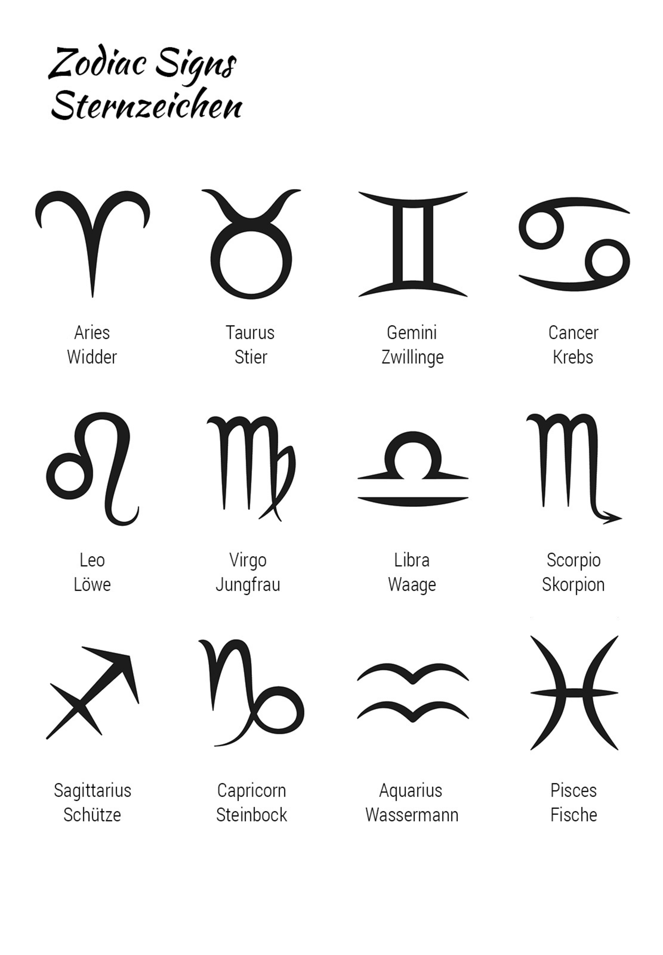 ELLI Halskette 'Astro' Sternzeichen, Sternzeichen - Löwe in Silber