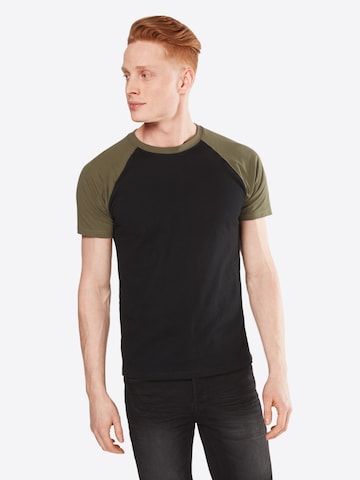 Urban Classics - Camiseta en negro: frente