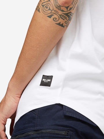 Only & Sons T-Shirt 'MATT' in Weiß