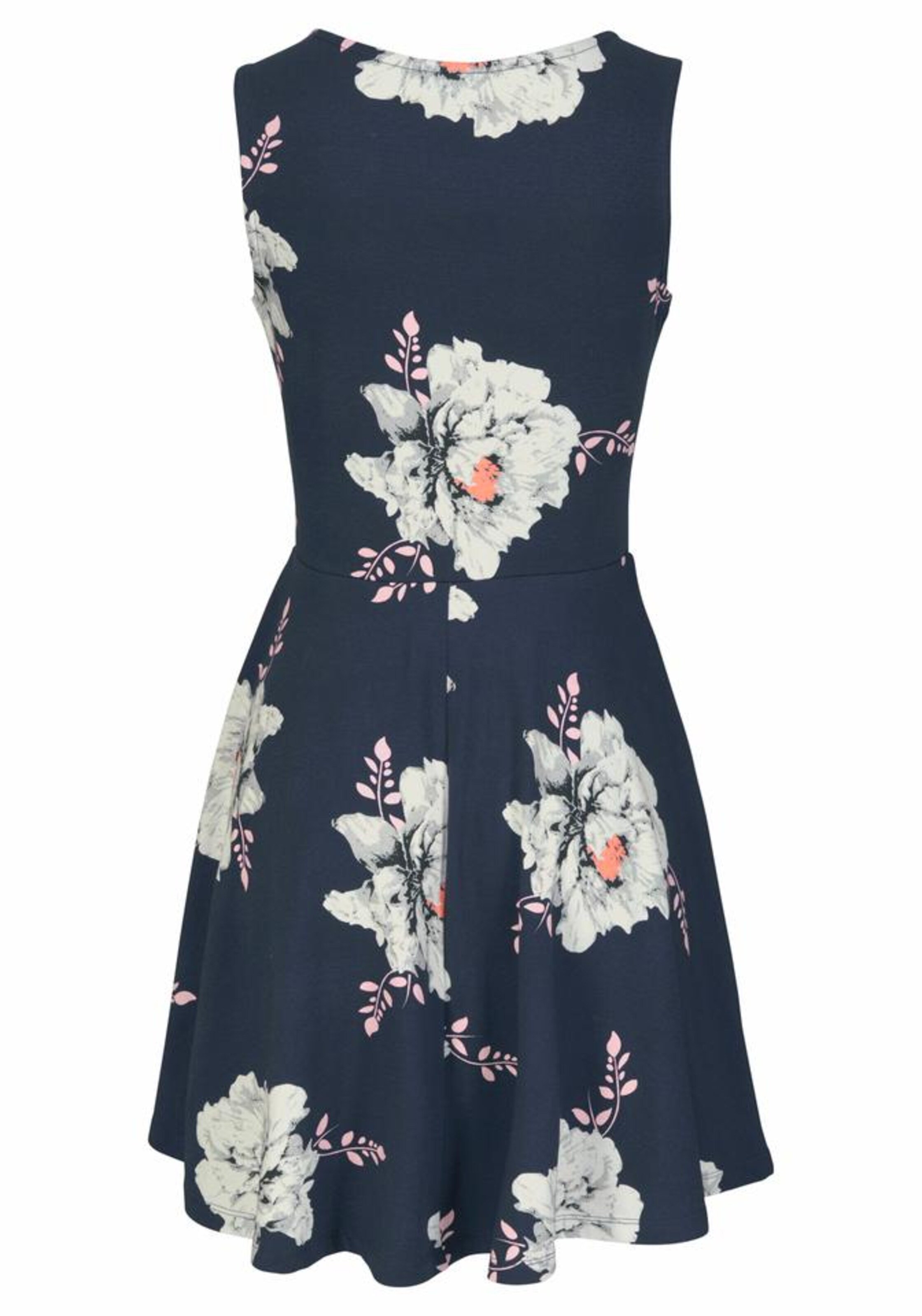 BEACH TIME Letní šaty – modrá