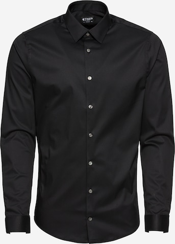 melns Tiger of Sweden Slim fit Krekls 'Filbrodie'