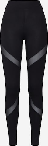 ABOUT YOU Skinny Leggings 'Rebecca' in Black: front