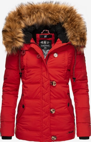 NAVAHOO Winter Jacket 'Zoja' in Red: front