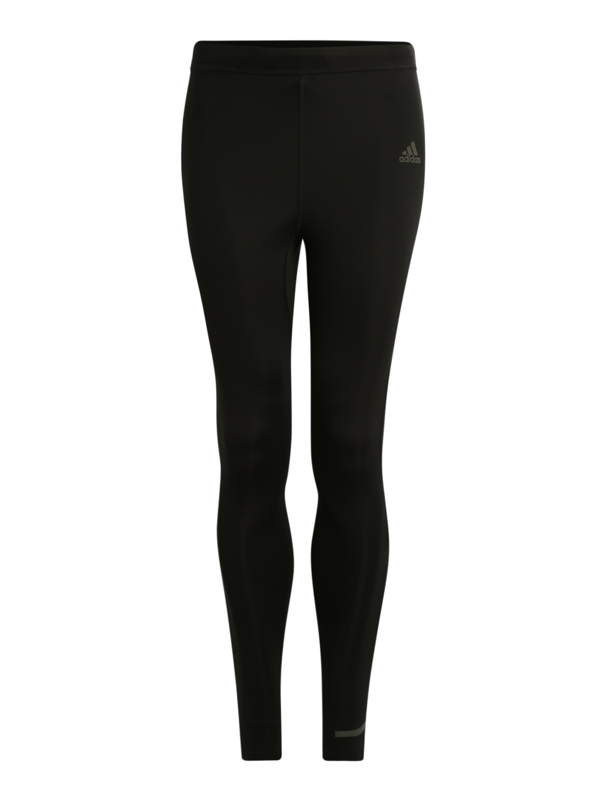 ADIDAS SPORTSWEAR Skinny Sportbroek 'Own the Run' in Zwart: voorkant