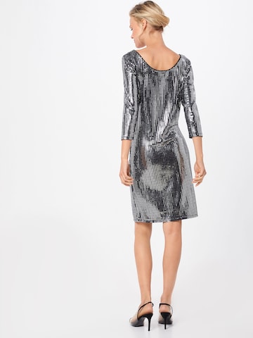 VILA Jurk 'VIBEYLA 3/4 DRESS/TB' in Zilver: terug