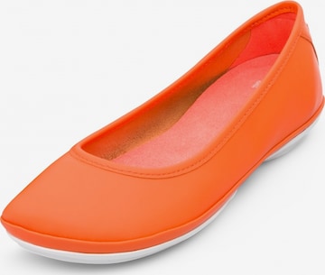 CAMPER Ballet Flats ' Right ' in Orange: front