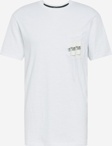 T-Shirt 'Surplus' Superdry en blanc : devant