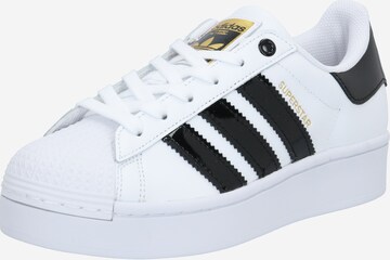 Baskets basses 'Superstar Bold' ADIDAS ORIGINALS en blanc : devant