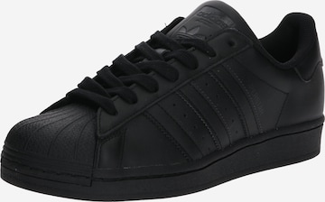 ADIDAS ORIGINALS - Zapatillas deportivas bajas 'Superstar' en negro: frente