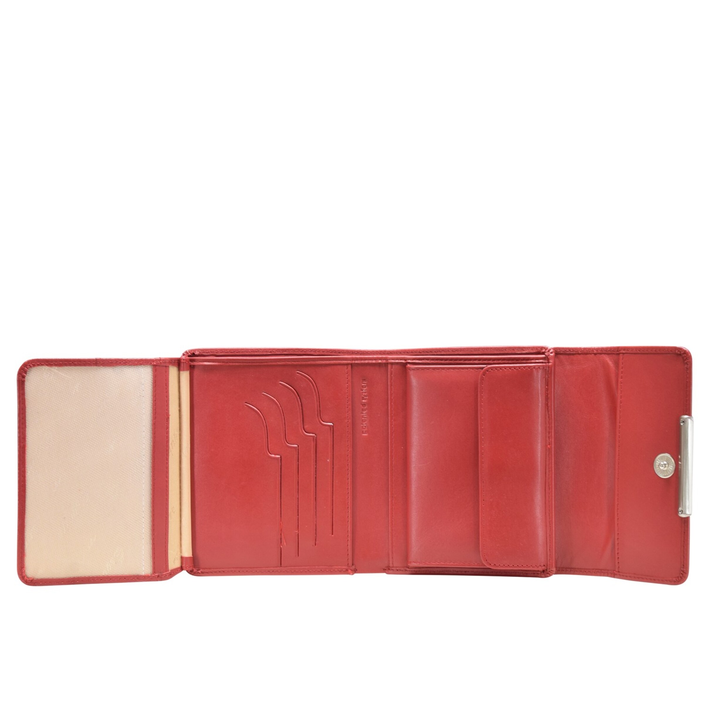 Portamonete 'Helena' di Esquire in rosso