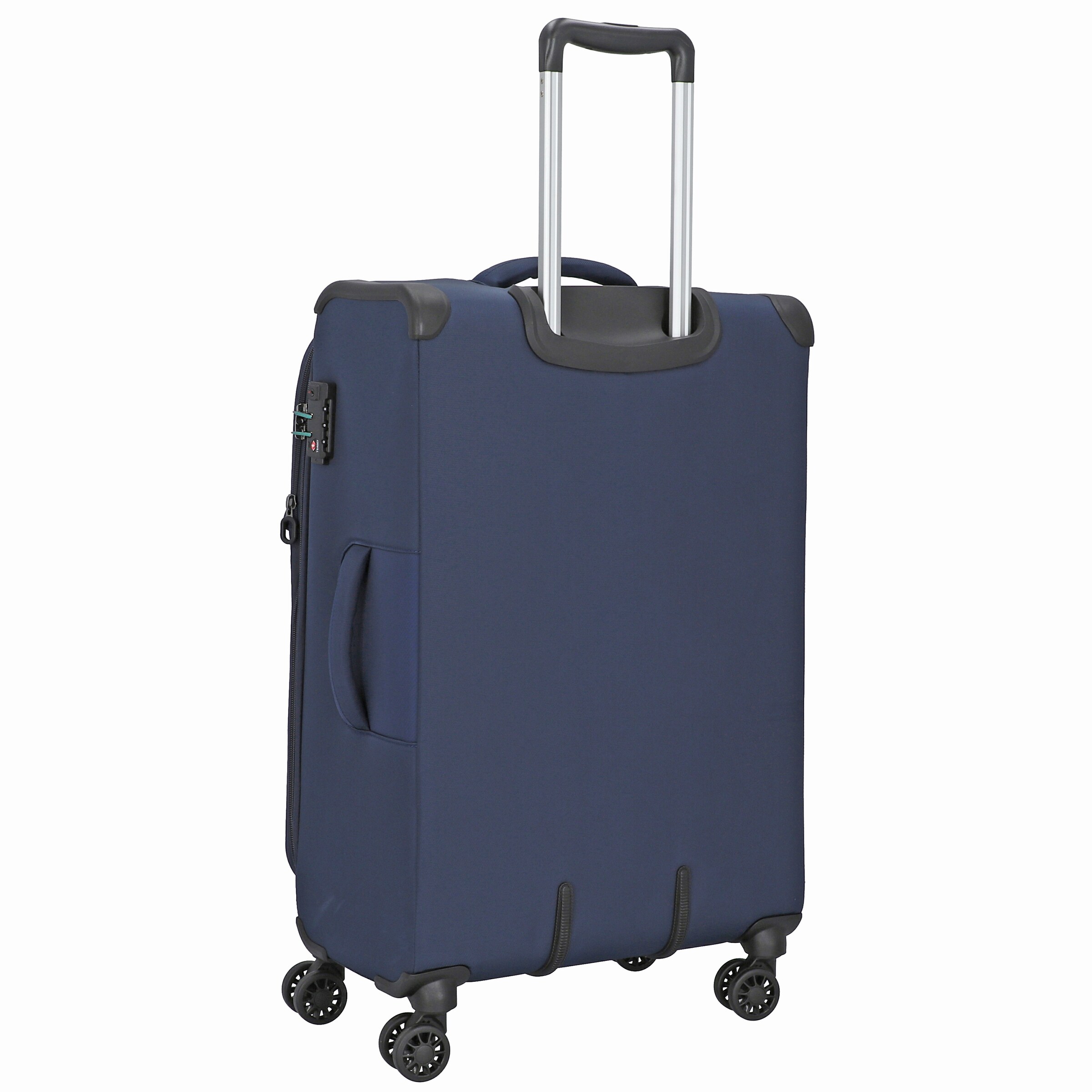 D&N Suitcase Set 'Travel Line 9004' in Blue