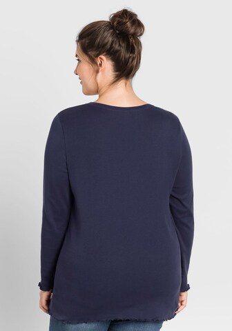 SHEEGO Shirt in Blau