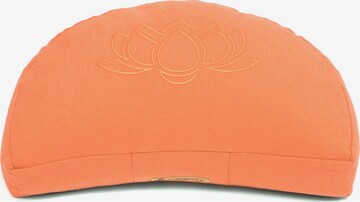 Yogishop Pillow ' Darshan Neo' in Orange: front