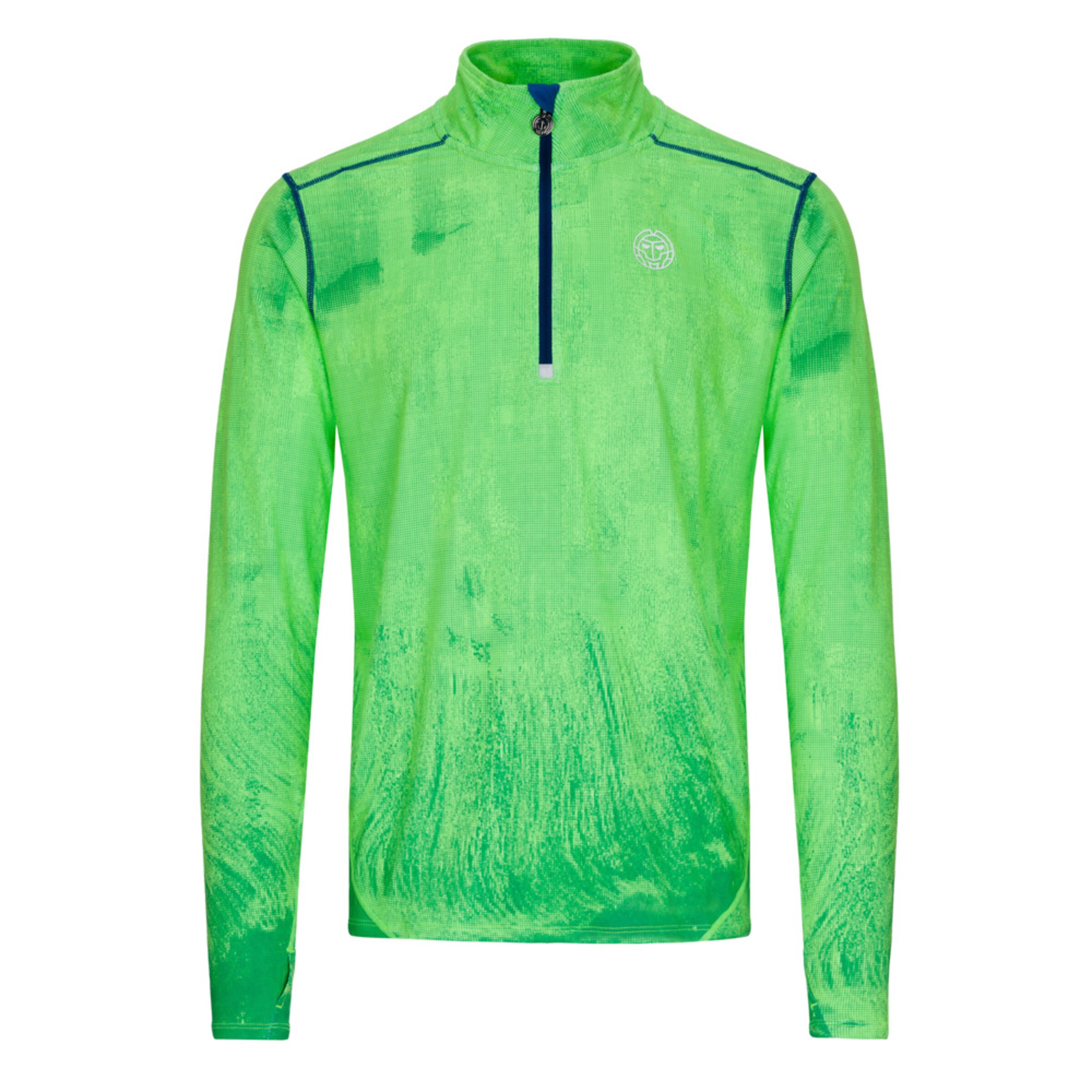 BIDI BADU - Langarmshirt 'Zac' in neongrün