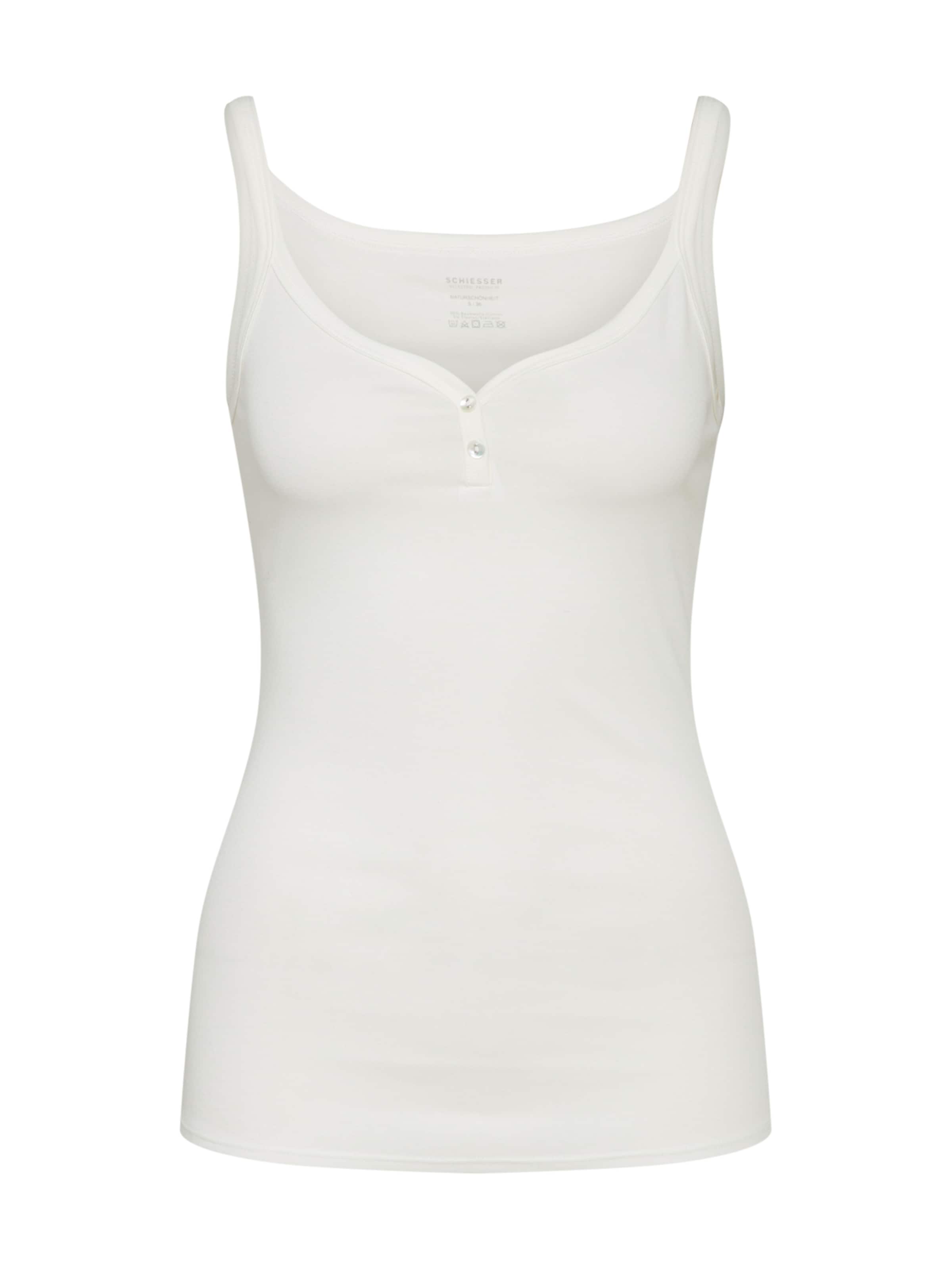 SCHIESSER Onderhemd 'Naturschönheit' in Beige: voorkant