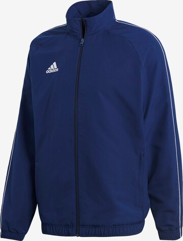 ADIDAS SPORTSWEAR Training Jacket 'Core 18' in Blue