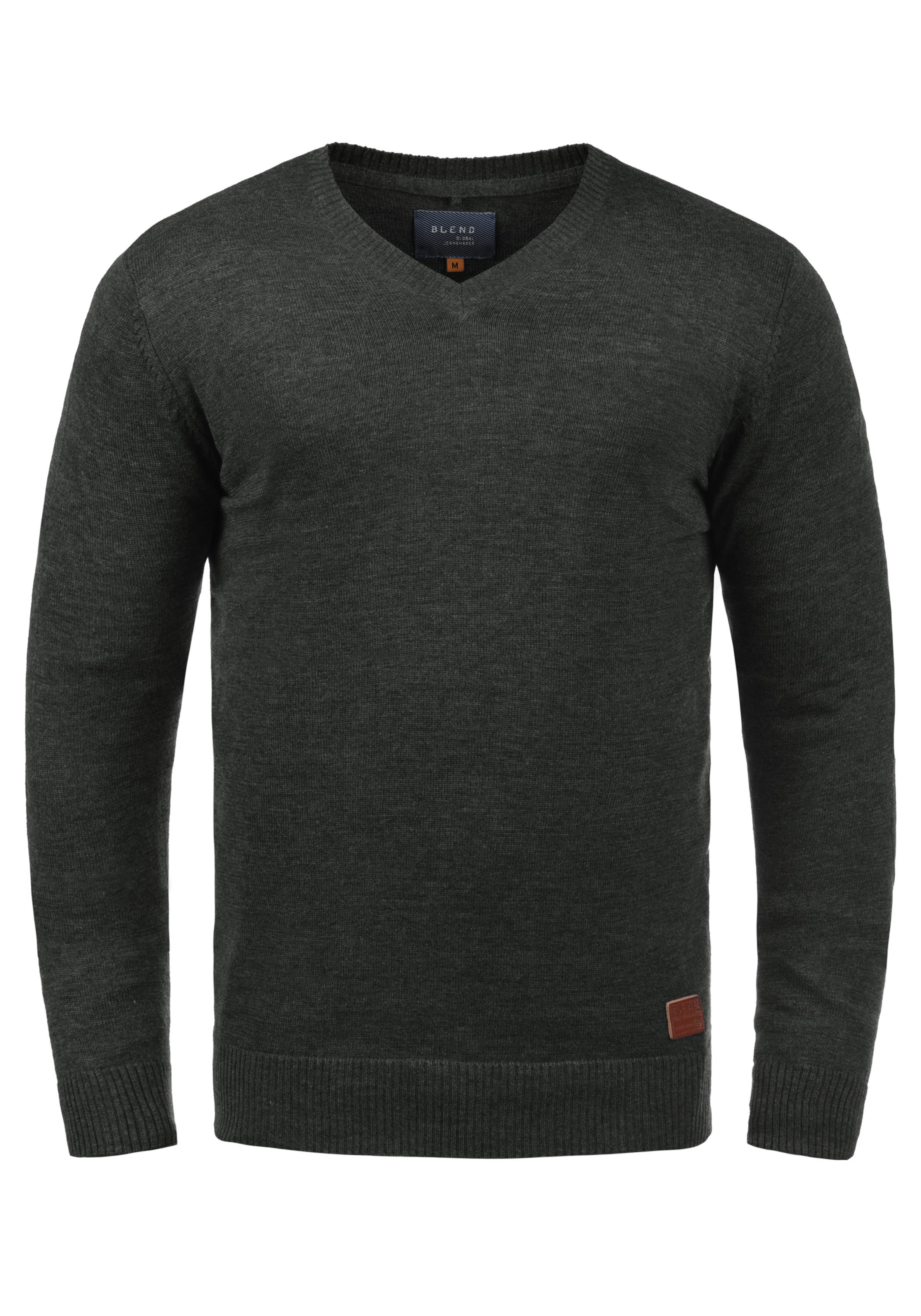 BLEND Trui 'Lasse' in Grijs: voorkant