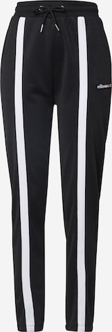 ELLESSE Tapered Broek 'Astro' in Zwart: voorkant