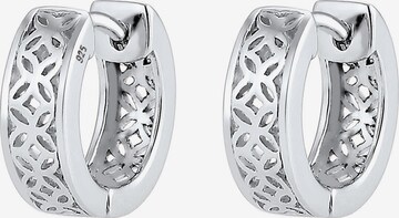 ELLI PREMIUM Oorbellen 'Ornament' in Zilver: voorkant