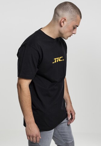 Mister Tee Shirt 'THC' in Zwart