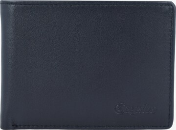 Esquire Wallet in Black: front