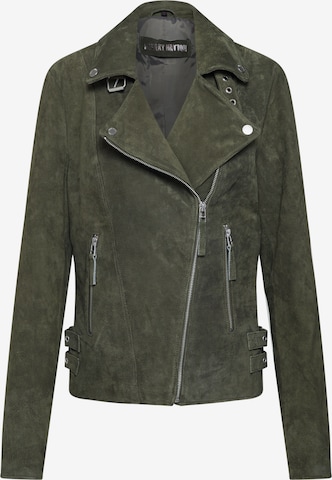 FREAKY NATION Between-Season Jacket 'Taxi Driver' in Green: front