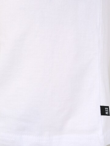 Regular T-Shirt H.I.S en blanc