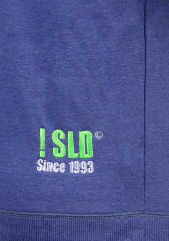 !Solid Sweatvest 'Benn' in Blauw