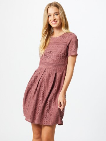 Robe 'HONEY' VERO MODA en rose : devant