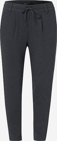 ONLY Pleat-Front Pants 'Poptrash' in Grey: front