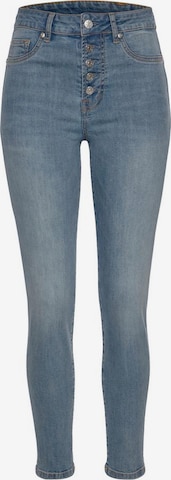 BUFFALO Skinny Jeans in Blauw: voorkant