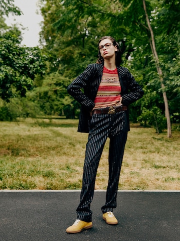 Fancy Pinstriped Suit Look