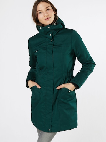 Parka d’hiver modström en vert : devant