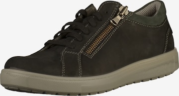 JOMOS Lace-Up Shoes in Black: front