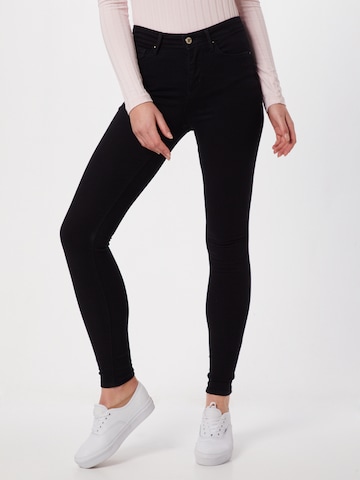 ONLY Skinny Jeans 'Ida' in Zwart: voorkant