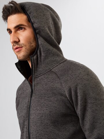 Urban Classics Fleece Jacket in Grey